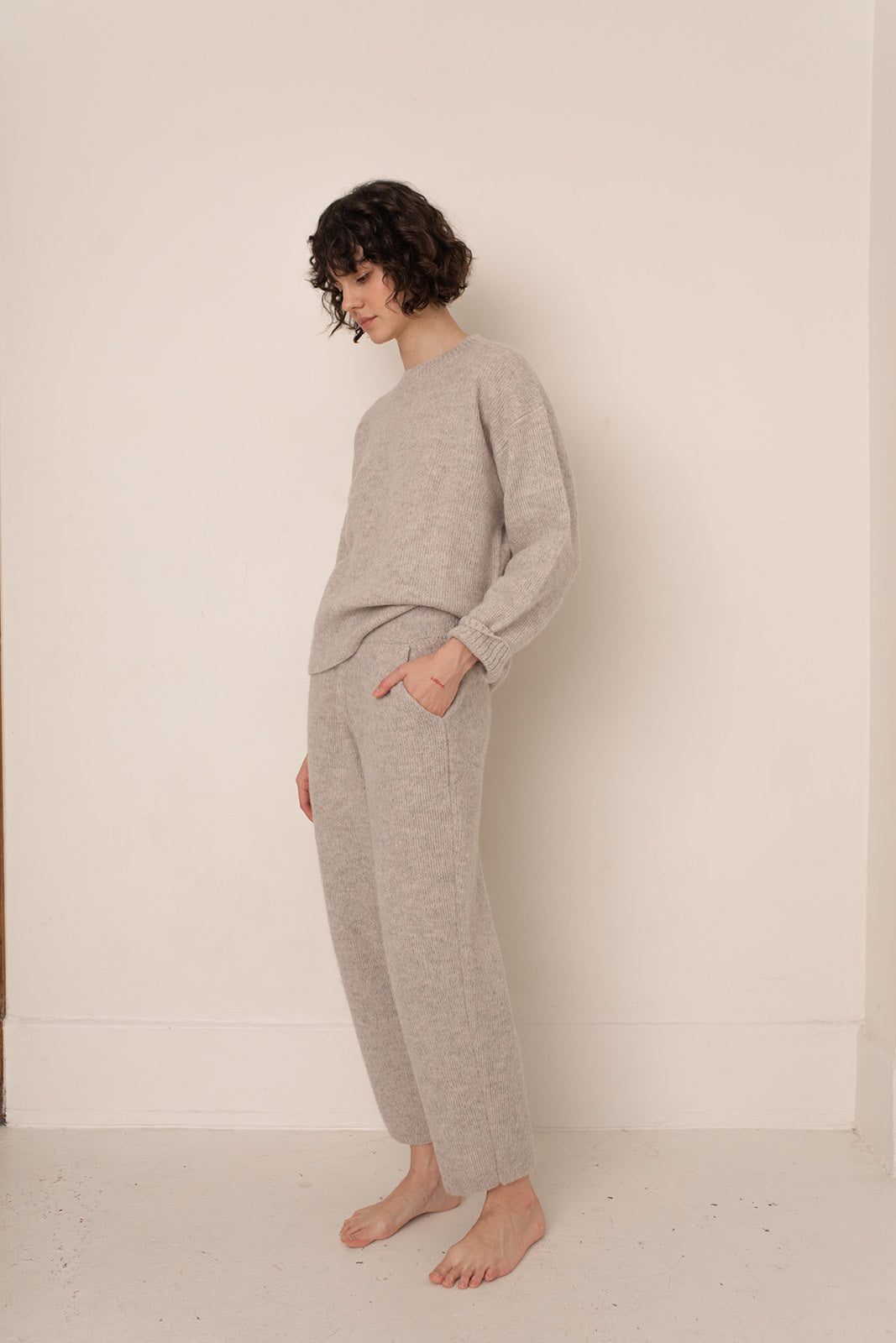 Jude Alpaca Pant Sea Salt