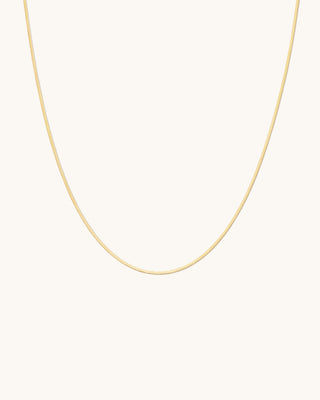 The Herringbone Chain Necklace