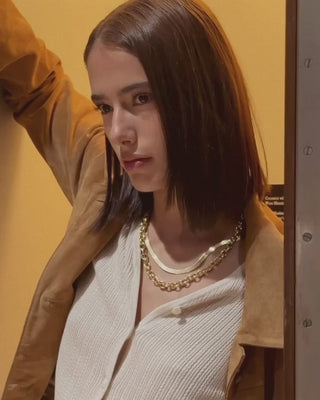 Boldest Herringbone Necklace