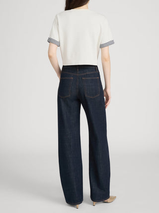 The Stripe Cuff Top