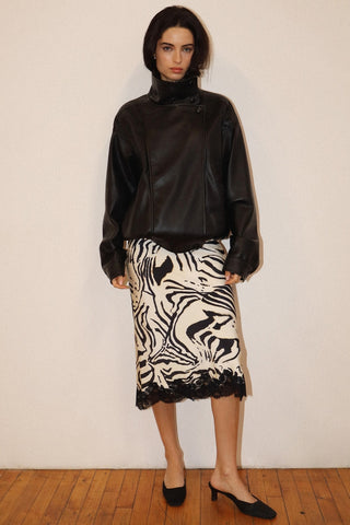 cassandre funnel neck jacket