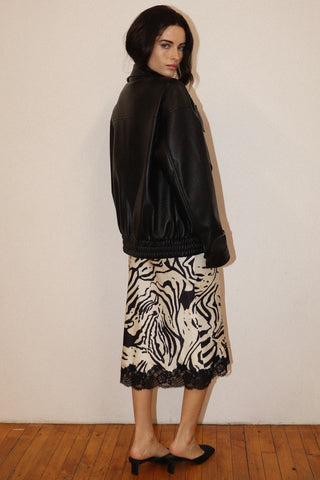 cassandre funnel neck jacket