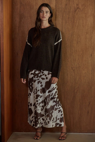 Two Tone Stitch Sweater