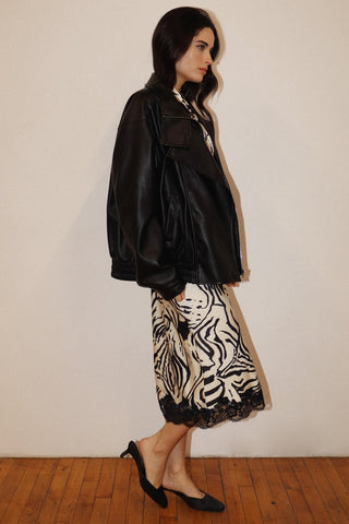 cassandre funnel neck jacket