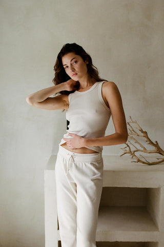 100% Organic Ribbed Tank