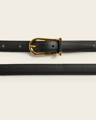 Betty Belt - Black Leather