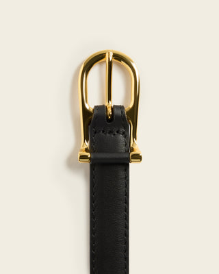 Betty Belt - Black Leather