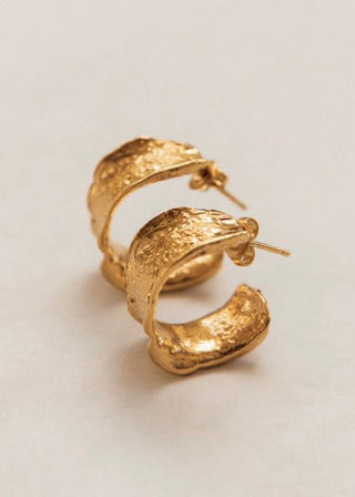 Message in a Bottle Earrings - Gold
