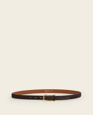 Betty Belt - Chocolate Suede