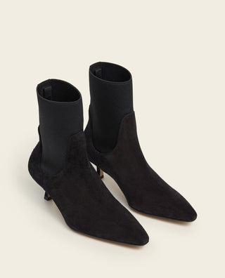 Monroe - Black Suede