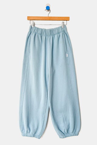 French Terry Balloon Pant - Dream Blue