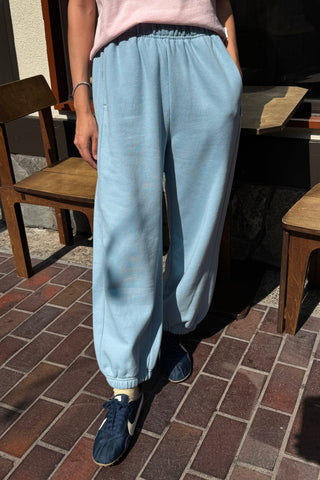 French Terry Balloon Pant - Dream Blue