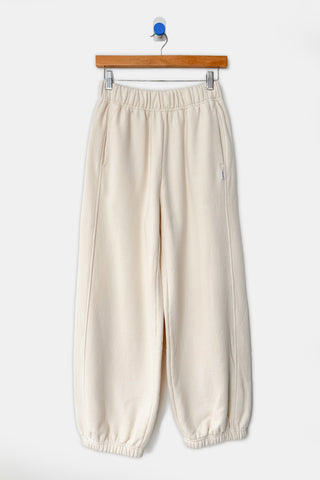 French Terry Balloon Pant - Naturel