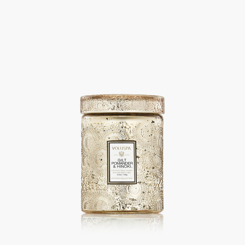 Gilt Pomander + Hinoki 5.5Oz Small Jar