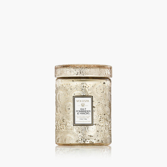 Gilt Pomander + Hinoki 5.5Oz Small Jar