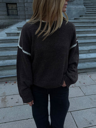 Two Tone Stitch Sweater