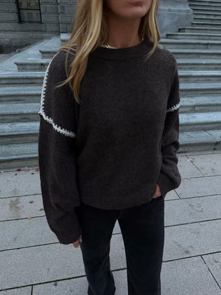 Two Tone Stitch Sweater