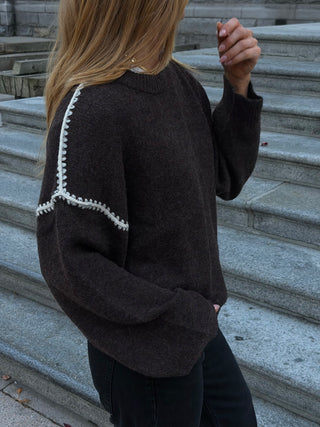Two Tone Stitch Sweater