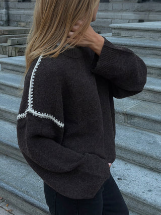 Two Tone Stitch Sweater