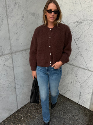 Amelie Alpaca Cardigan