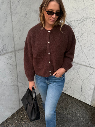 Amelie Alpaca Cardigan