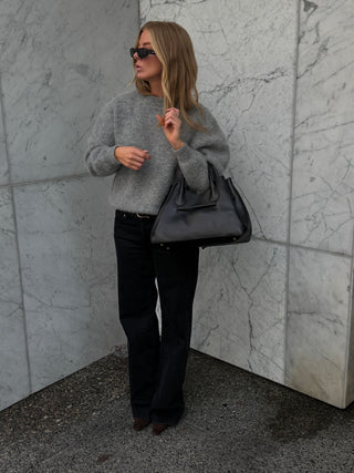Elio Crew Neck Alpaca Sweater