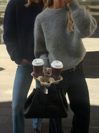 Elio Crew Neck Alpaca Sweater
