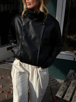 cassandre funnel neck jacket
