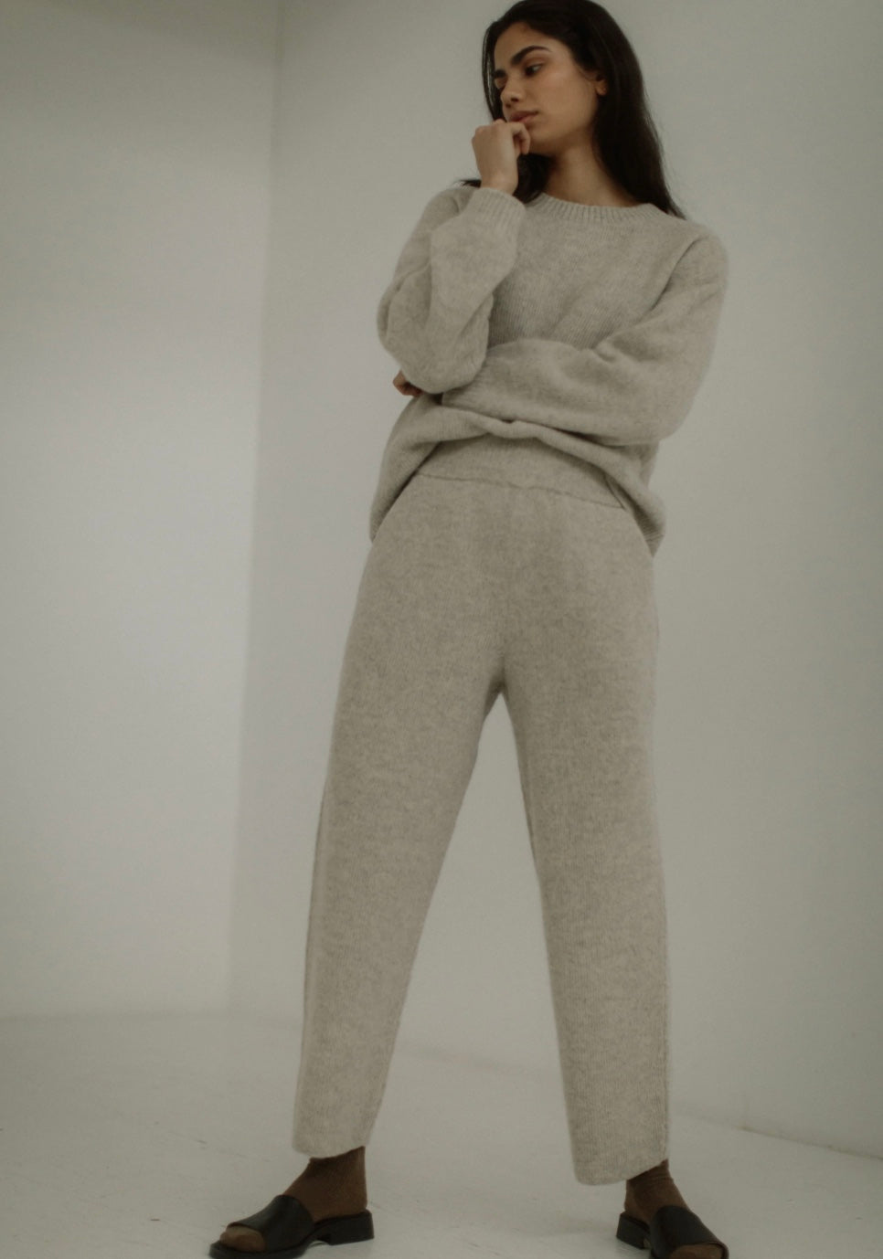 Jude Alpaca Pant Ash