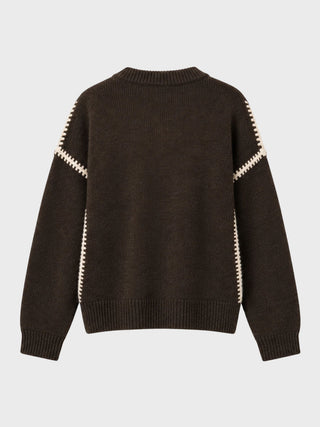 Two Tone Stitch Sweater
