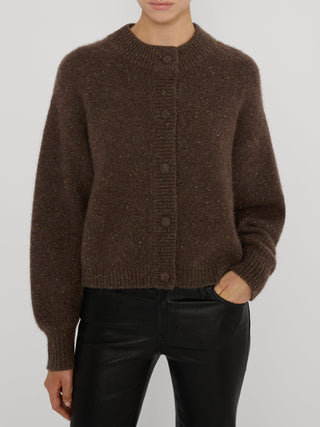 The Cashmere Fleck Cardi