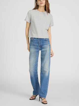 The Heather Boxy Tee