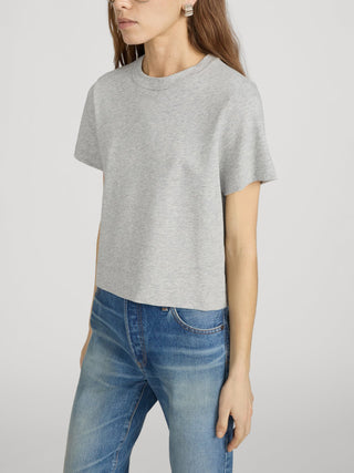 The Heather Boxy Tee