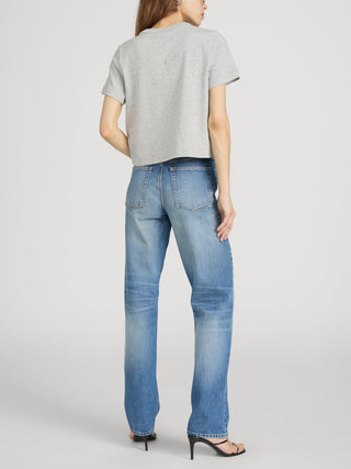 The Heather Boxy Tee