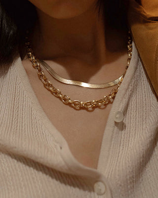 Boldest Herringbone Necklace