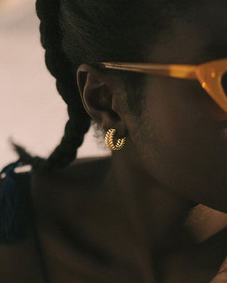 Braided Bold Hoops