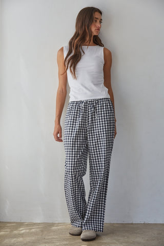 Gingham Pant