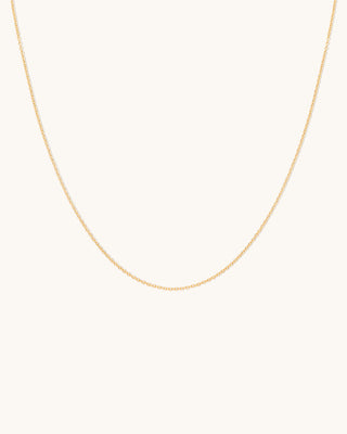 Extra Fine Cable Chain Necklace