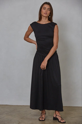 Kate Ruched Sleeveless Dress