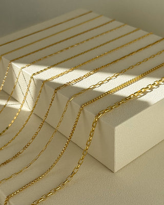Round Box Chain Necklace