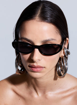 Kenny sunglasses in Black/Smoke