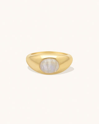 Moonstone Dome Ring